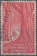 AFRIQUE  EQUATORIALE  FRANCAISE  N°218__ OBL VOIR SCAN - Gebruikt