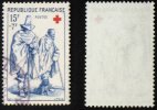 N° 1140 CROIX ROUGE 1957 TB Cote 4€ - Used Stamps