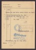 Switzerland BIRCHMEIER & Cie, DAVOS PLATZ 1954 Geschäftsantwortkarte Carte Commerciale-résonse (2 Scans) - Lettres & Documents