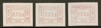 1981 - Correios E Telecomunicações De Portugal - Timbres De Distributeurs [ATM]