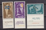 J4895 - ISRAEL Yv N°113/15 ** AVEC TAB MUSIQUE - Unused Stamps (with Tabs)