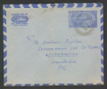 India  90 Np AIR MAIL Envelope Uprated Use # 29453 Inde Indien - Enveloppes
