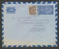 India  Re 1.30 AIR MAIL Envelope Uprated Use # 29454 Inde Indien - Briefe