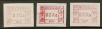 1981 - Correios E Telecomunicações De Portugal - Timbres De Distributeurs [ATM]