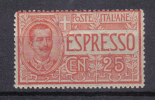 3RG608 - REGNO 1903, Espressi : Serie N. 1  ***  MNH - Eilsendung (Eilpost)