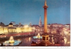 (angleterre) Londres  Trafalgar Square La Nuit - Trafalgar Square