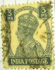 India 1940 King George VI 3ps - Used - Otros & Sin Clasificación