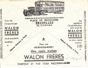 België, Transport Walon Freres, Bestuur Der Checks 1938 (4772) - Vrachtwagens