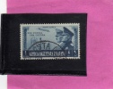 AFRICA ORIENTALE ITALIANA 1941 ASSE ITALO-TEDESCA L. 1,25 TIMBRATO - Italiaans Oost-Afrika