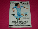 Sport Week N° 560 (n° 36-2011) EDINSON CAVANI NAPOLI - Sport