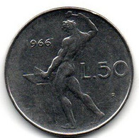 1966 - Italia 50 Lire     ------ - 50 Lire