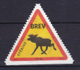 Sweden 1997 Mi. 2014    -  Grussmarke Elch Moose - Used Stamps