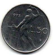 1973 - Italia 50 Lire    ----- - 50 Liras