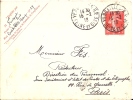 1913 - ENTIER -SUPERBE LETTRE ENVELOPPE - Semeuse Lignée 10 C + Lignes Expéditeur - Enveloppes Types Et TSC (avant 1995)