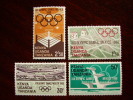 KUT 1968 OLYMPIC GAMES, MEXICO Issue 4 Values To 2/50  MNH. - Kenya, Ouganda & Tanzanie