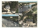 Torcy (77) : 4 Vues Aériennes Dont La Base De Plaisance En 1950 (animée). - Torcy