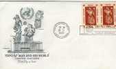 FDC 1967, NEW YORK, United Nations, Estado Unidos,Expo Man And His World - FDC