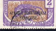 Moyen Congo TP De 1907-22 Surchargé  N°73 0blitéré - Otros & Sin Clasificación