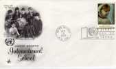 FDC 1971, NEW YORK, United Nations, Estado Unidos,internacional School - FDC