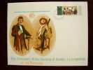 KUT 1971 STANLEY Meeting LIVINGSTONE Centenary  5/- STAMP On FDC. - Kenya, Ouganda & Tanzanie