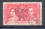 Mauritius 1937 - Michel Nr. 201 O - Mauritius (...-1967)