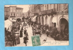 CPA -Libourne- La Place De L'hôtel De Ville- Le Marché- Animée- 33-Gironde - Markets