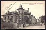 CPA  ANCIENNE- FRANCE- NEUVY-SAUTOUR (89)- LA GENDARMERIE EN GROS PLAN- RUE DES PRESSOIRS- ANIMATION- GENDARMES - Neuvy Sautour