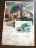 == Burg Russland ?? , Künstlerkarte , K.Mutter  Defekt   1899 - Mutter, K.