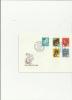 SWITZERLAND PRO JUVENTUTE 1966 - FDC  MILLER NR.845/849  (5 STAMPS) POSTMARKED 1/12/1966 REF 2 PR JU - Covers & Documents