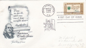 FDC American Credo - B. Franklin - 1960 - 1951-1960