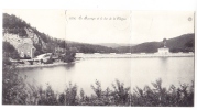 CPA -  LE BARRAGE ET LE LAC DE LA GILEPPE - Carte Panoramique Triple - Gileppe (Stuwdam)