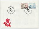 DENMARK 1983 Nordic Countries: Tourism FDC.  Michel 772-73 - FDC