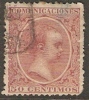 1889/99 Reinado De Alfonso  Ed. Nr.224 - Oblitérés