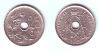 Belgium 25 Centimes 1923 (legend In French) - 25 Cent