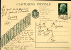 LUOGOTENENZA INTERO PROVVIS 1,20 L/15 C VG 1945 VARIETA - Marcophilia
