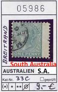 Süd-Australien 1868 - SA SOUTH AUSTRALIA 1868 - Michel 33c Breitrand - Oo Oblit. Used Gebruikt - Usati