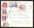 Censura REPUBLICA ESPANOL - Lettre Par Avion De Barcelona  Vers Genève (Suisse) - 1939. - Marcas De Censura Republicana