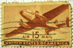 USA 1941 Airmail 15c - Used - Gebruikt