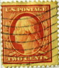 USA 1908 George Washington 2c - Used - Gebruikt