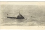 Carte Postale Ancienne Marine Militaire - La Méduse, Sous Marin - Sous-marins
