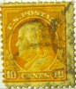 USA 1912 President Benjamin Franklin 10c - Used - Gebraucht