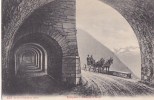 Suisse - Simplon - Attelage - Tunnel Curiosité - Simplon