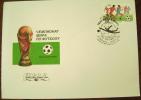 1990 RUSSIA FDC 2 FIFA SOCCER WORLD CUP IN ITALY ITALIA FOOTBALL FUSSBALL - 1990 – Italy