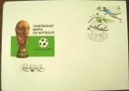 1990 RUSSIA FDC 5 FIFA SOCCER WORLD CUP IN ITALY ITALIA FOOTBALL FUSSBALL - 1990 – Italie