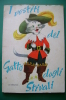 PED/42 FIGURINA DA STACCARE - I VESTITI DEL GATTO DAGLI STIVALI Ed.La Sorgente Anni '60 - Antichi