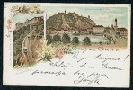Gruss Aus Graz - Schlossberg Bhan. ---- Old Postcard - Graz