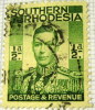 Southern Rhodesia 1937 King George VI 0.5d - Used - Zuid-Rhodesië (...-1964)