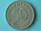 1935 J - 50 REICHSPFENNIG / KM 87 ( Uncleaned / For Grade , Please See Photo ) ! - 50 Reichspfennig