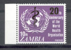 Zambia Sambia 1968 - Michel 53 ** - Zambia (1965-...)