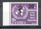 Zambia Sambia 1968 - Michel 53 ** - Zambie (1965-...)